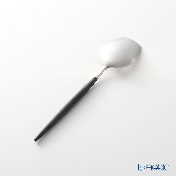 クチポール ゴア GOA ブラック／シルバー シュガーレードル 12.7cm マット仕上げ