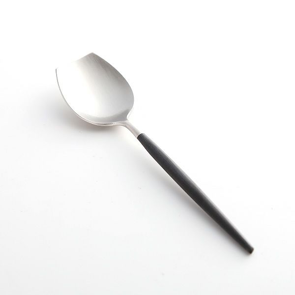 クチポール ゴア GOA ブラック／シルバー シュガーレードル 12.7cm マット仕上げ