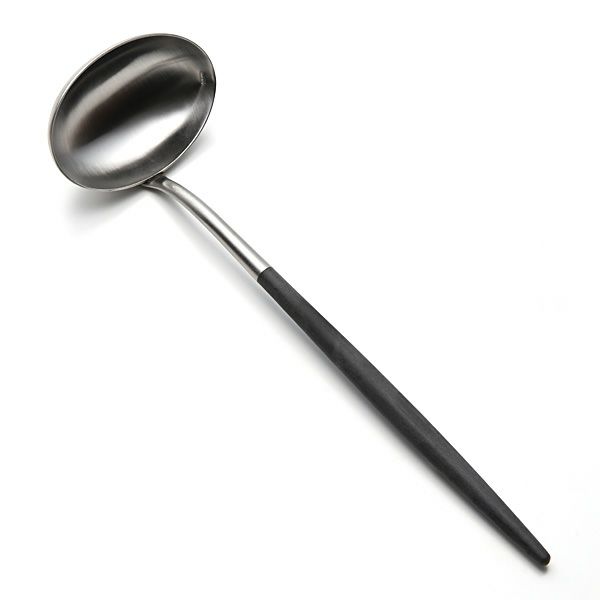 クチポール ゴア GOA ブラック／シルバー ソースレードル マット仕上げ