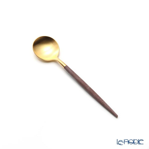 クチポール ゴア GOA ブラウン／ゴールド コーヒー／ティースプーン 13cm マット仕上げ
