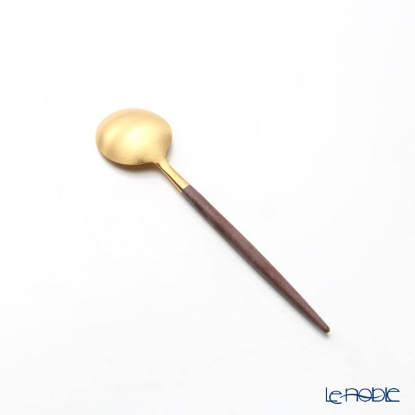 クチポール ゴア GOA ブラウン／ゴールド コーヒー／ティースプーン 13cm マット仕上げ