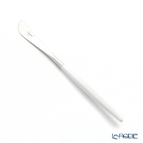 クチポール ゴア GOA ホワイト／シルバー デザートナイフ 20cm マット仕上げ