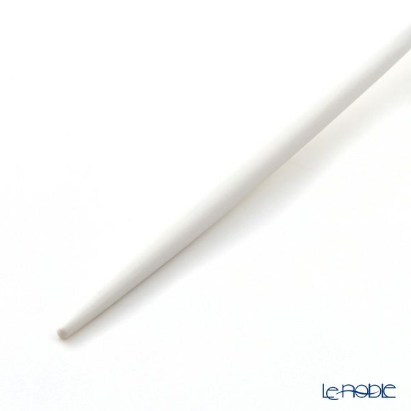 クチポール ゴア GOA ホワイト／シルバー デザートフォーク 18.5cm マット仕上げ