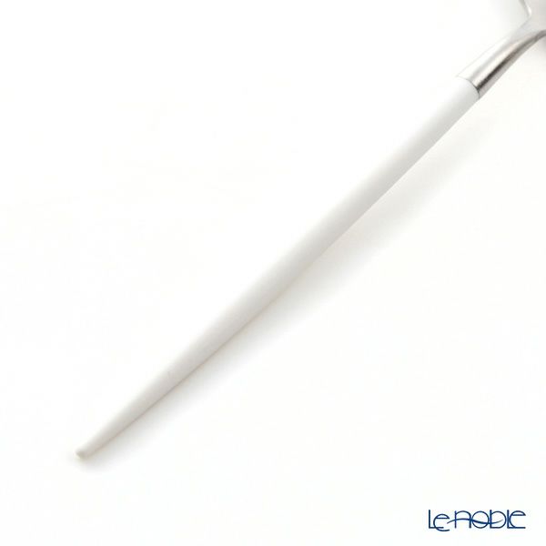 クチポール ゴア GOA ホワイト／シルバー コーヒー／ティースプーン 13cm マット仕上げ