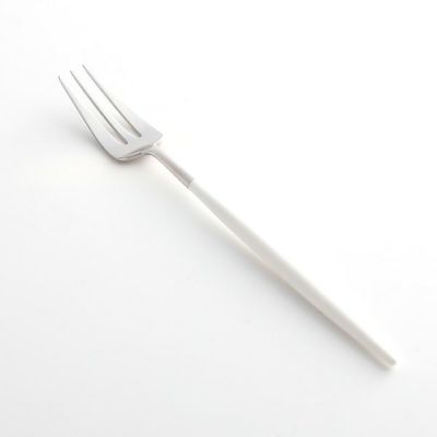 クチポール ゴア GOA ホワイト／シルバー ペストリーフォーク／ケーキ