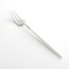 クチポール ゴア GOA ホワイト／シルバー ペストリーフォーク／ケーキフォーク 17cm マット仕上げ