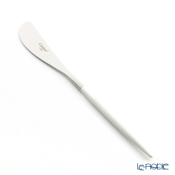 クチポール ゴア GOA ホワイト／シルバー バタースプレッダー 17cm マット仕上げ