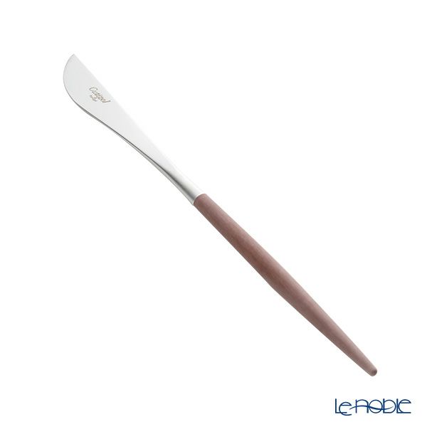 クチポール ゴア GOA ブラウン／シルバー デザートナイフ 20cm マット仕上げ