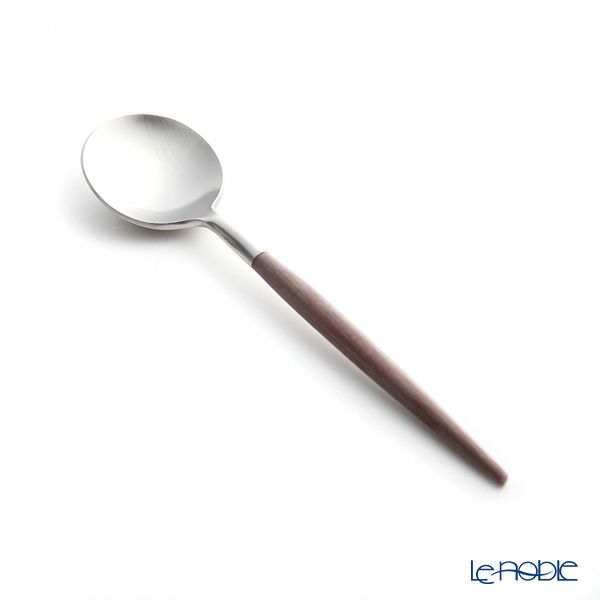 クチポール ゴア GOA ブラウン／シルバー コーヒー／ティースプーン 13cm マット仕上げ