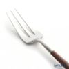 クチポール ゴア GOA ブラウン／シルバー ペストリーフォーク／ケーキフォーク 17cm マット仕上げ