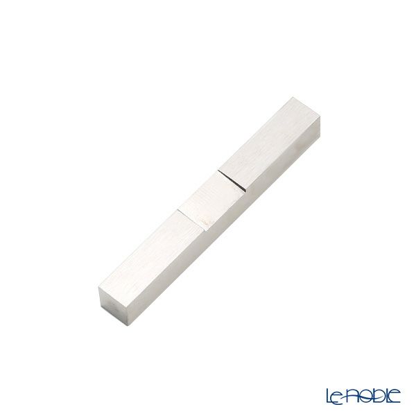 クチポール ゴア GOA ブラウン／シルバー 箸+箸置セット 22cm マット仕上げ