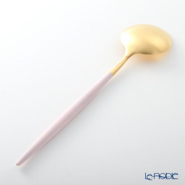 クチポール ゴア GOA ピンク／ゴールド テーブルスプーン 21cm マット仕上げ