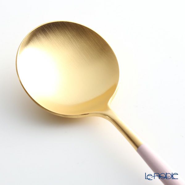 クチポール ゴア GOA ピンク／ゴールド テーブルスプーン 21cm マット仕上げ