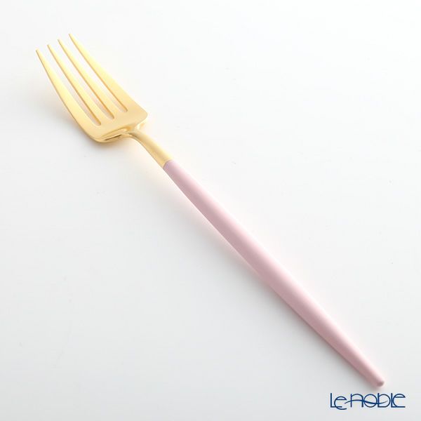 クチポール ゴア GOA ピンク／ゴールド デザートフォーク 18.5cm