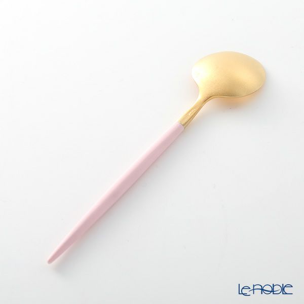 クチポール ゴア GOA ピンク／ゴールド コーヒー／ティースプーン 13cm マット仕上げ