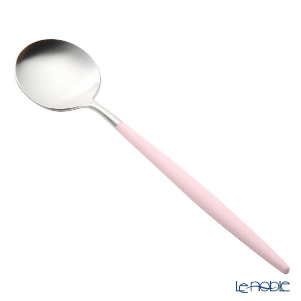 クチポール ゴア GOA ピンク／シルバー テーブルスプーン 21cm マット仕上げ