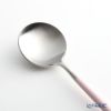 クチポール ゴア GOA ピンク／シルバー デザートスプーン 18cm マット仕上げ