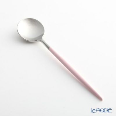 クチポール ゴア GOA ピンク／シルバー コーヒー／ティースプーン 13cm