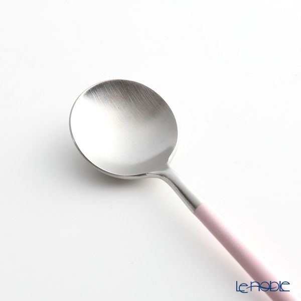 クチポール ゴア GOA ピンク／シルバー コーヒー／ティースプーン 13cm マット仕上げ