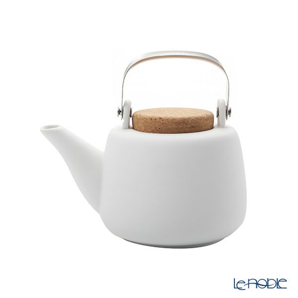 VIVA Scandinavia ビバ スカンジナビア NICOLA ニコラ ティーポット ストレーナー付 500ml ピュアホワイト V36002