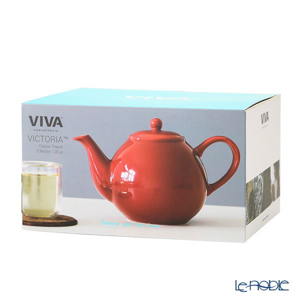 VIVA Scandinavia ビバ スカンジナビア CLASSIC クラシック ティーポット ストレーナー付 840ml フォレストパイン（ダークグリーン） V78539