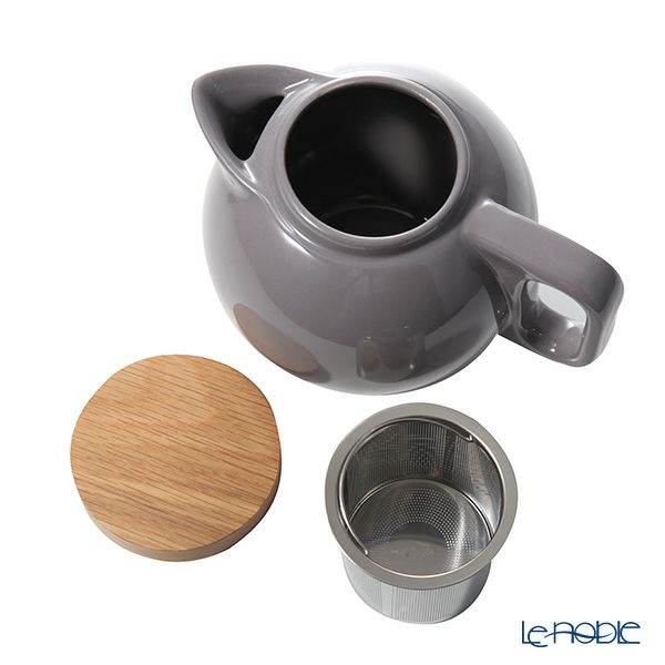VIVA Scandinavia ビバ スカンジナビア JAIMI ジェイミ ティーポット ストレーナー付 650ml ストーム（グレイ）V78648