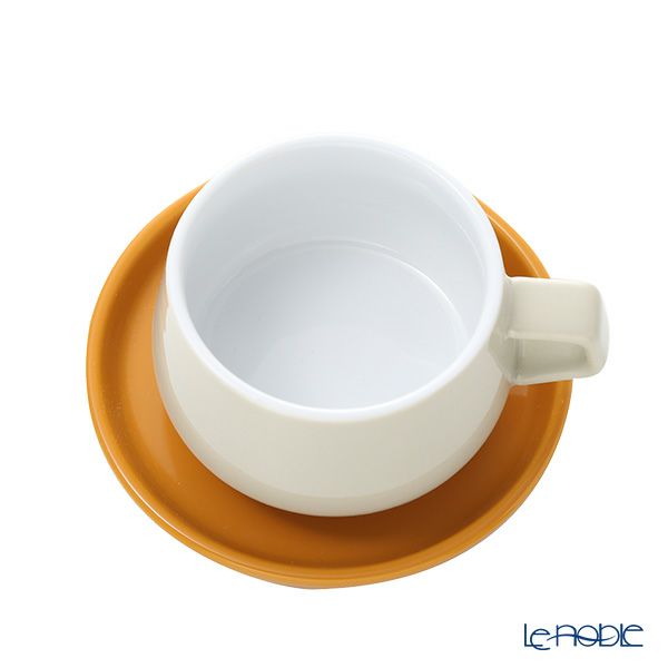 VIVA Scandinavia ビバ スカンジナビア CLASSIC Ella クラシック エラ ティーカップ＆ソーサー 250ml クリーム（オレンジ） V79741