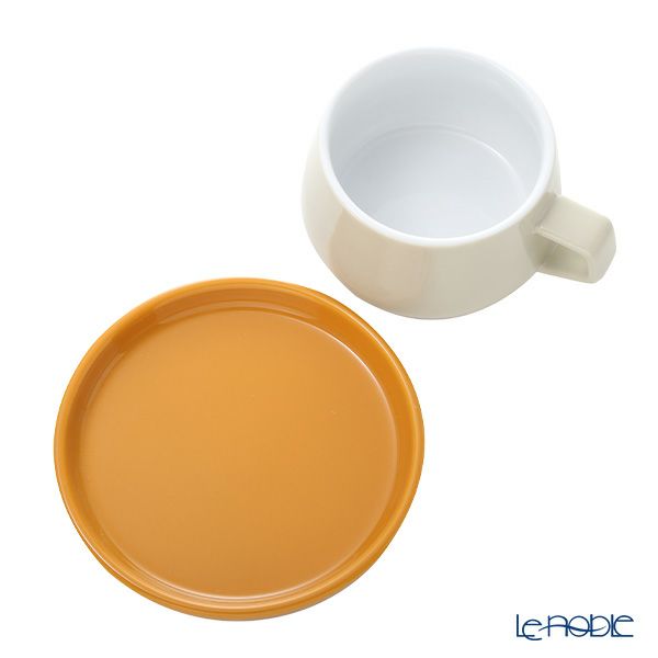 VIVA Scandinavia ビバ スカンジナビア CLASSIC Ella クラシック エラ ティーカップ＆ソーサー 250ml クリーム（オレンジ） V79741
