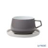 VIVA Scandinavia ビバ スカンジナビア CLASSIC Ella クラシック エラ ティーカップ＆ソーサー 250ml ストーム（グレイ） V79748