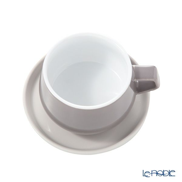 VIVA Scandinavia ビバ スカンジナビア CLASSIC Ella クラシック エラ ティーカップ＆ソーサー 250ml ストーム（グレイ） V79748