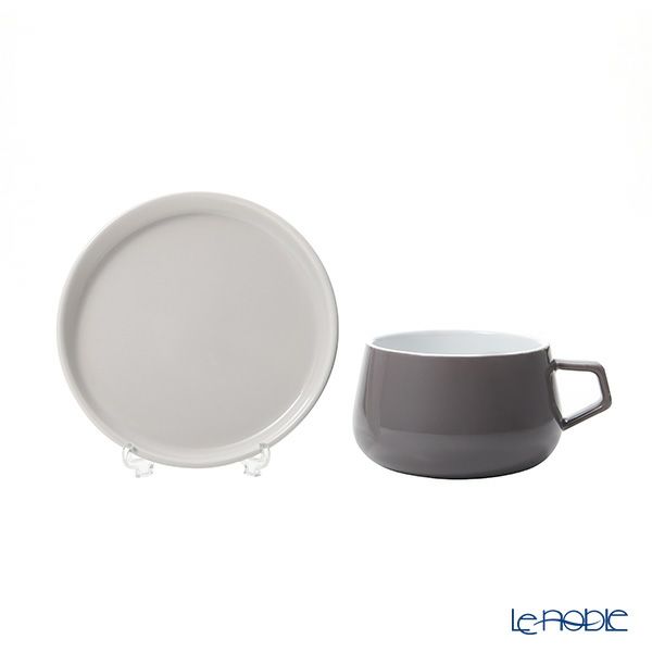 VIVA Scandinavia ビバ スカンジナビア CLASSIC Ella クラシック エラ ティーカップ＆ソーサー 250ml ストーム（グレイ） V79748