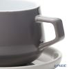 VIVA Scandinavia ビバ スカンジナビア CLASSIC Ella クラシック エラ ティーカップ＆ソーサー 250ml ストーム（グレイ） V79748