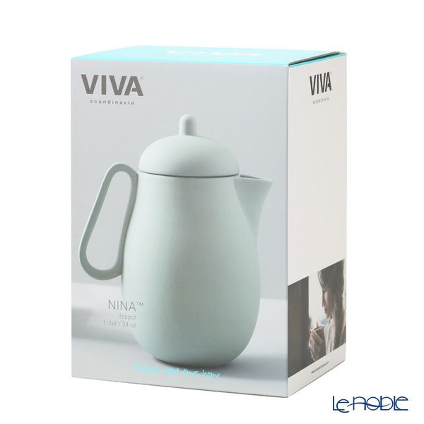 VIVA Scandinavia ビバ スカンジナビア NINA ニーナ ティーポット ストレーナー付 パウダーブラウン 1L V79862