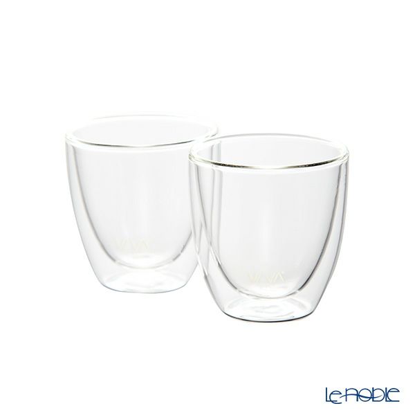 VIVA Scandinavia ビバ スカンジナビア LAUREN ローレン ダブルウォールカップ ペア 100ml V84000