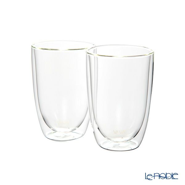 VIVA Scandinavia ビバ スカンジナビア LAUREN ローレン ダブルウォールカップ ペア 380ml V84300
