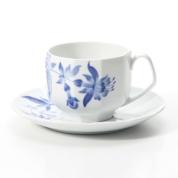 ロイヤルコペンハーゲン（Royal Copenhagen） ブロムスト ティーカップ＆ソーサー フクシア 220ml 2901064／1025330