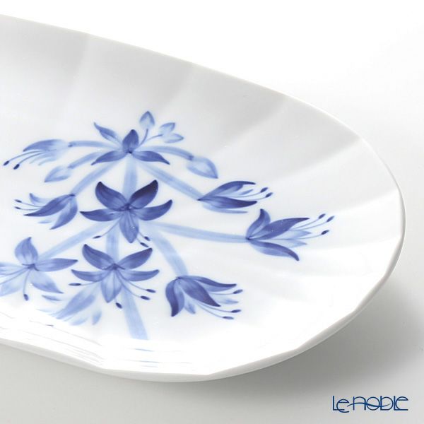 ロイヤルコペンハーゲン（Royal Copenhagen） ブロムスト オーバルディッシュ ホスタ 24cm 2901372／1025333