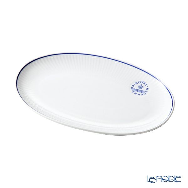 ロイヤルコペンハーゲン（Royal Copenhagen）ブルーライン オーバルディッシュ 23.5×15cm 1658356／1058879