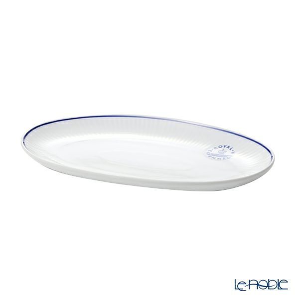 ロイヤルコペンハーゲン（Royal Copenhagen）ブルーライン オーバルディッシュ 23.5×15cm 1658356／1058879