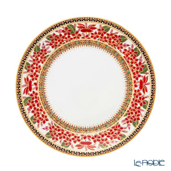 ブランベンジャロン工房 プレートセット プルメリアレッド【化粧箱入】