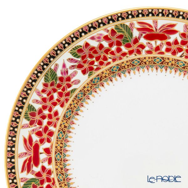 ブランベンジャロン工房 プレートセット プルメリアレッド【化粧箱入】