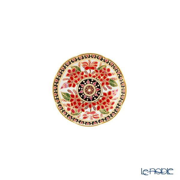 ブランベンジャロン工房 プレートセット プルメリアレッド【化粧箱入】