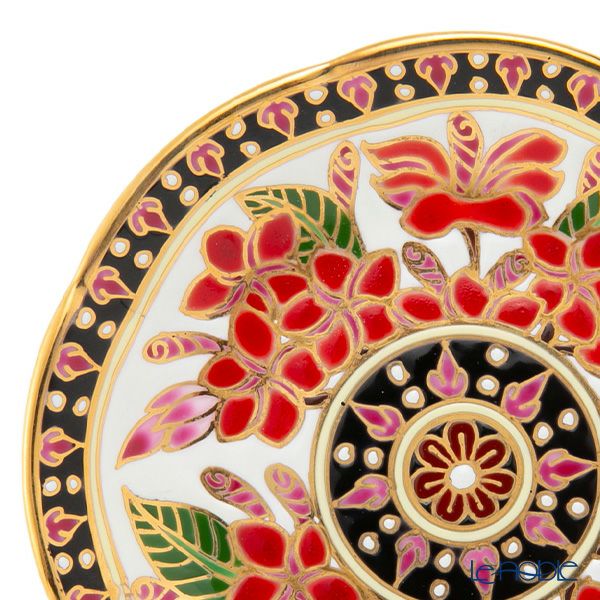 ブランベンジャロン工房 プレートセット プルメリアレッド【化粧箱入】