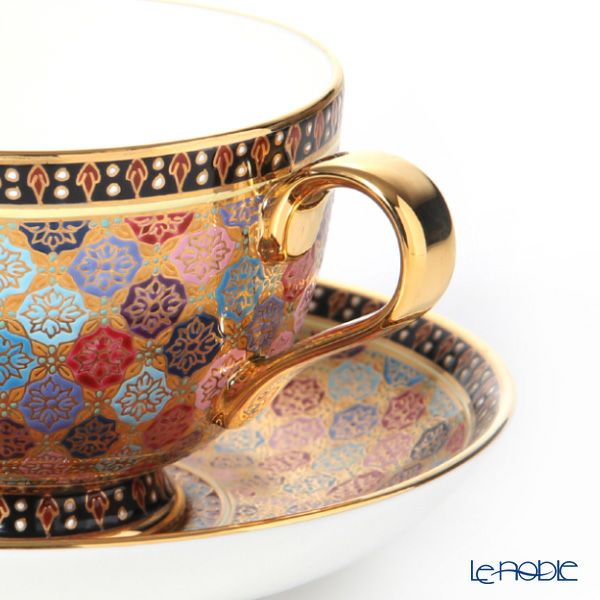 ブランベンジャロン工房 ティーカップ＆ソーサー ピクンフラワー