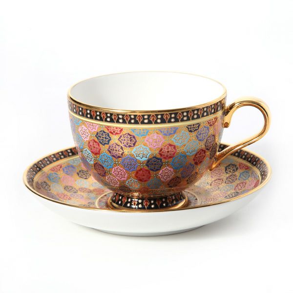 ブランベンジャロン工房 ティーカップ＆ソーサー ピクンフラワー