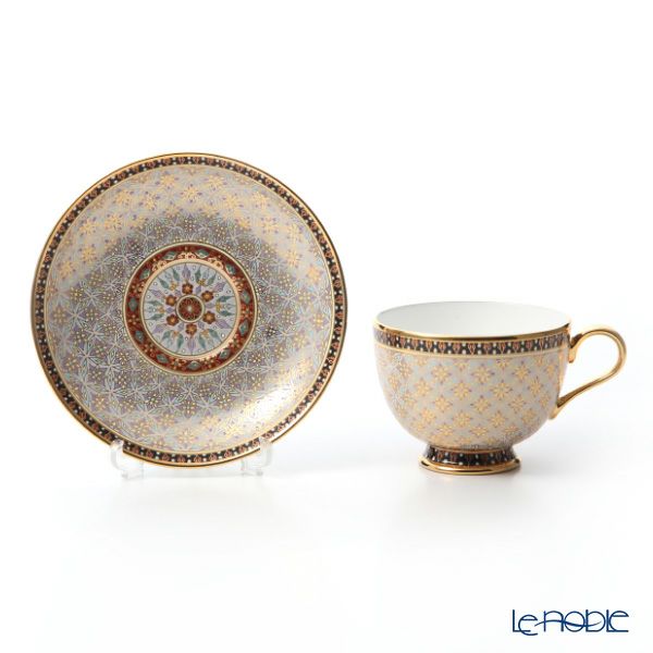 ブランベンジャロン工房 ティーカップ＆ソーサー クラチャン グレイ