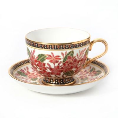 ブランベンジャロン工房 オリエンタルカップ＆ソーサー カニェン