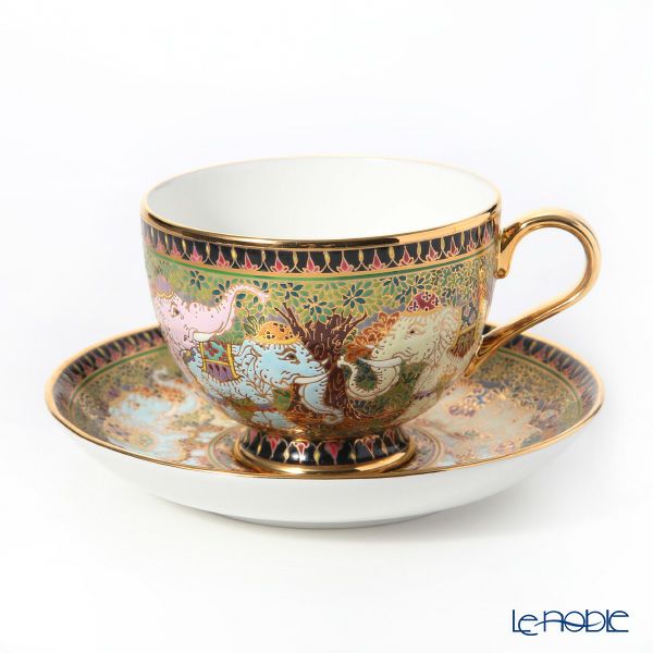 ブランベンジャロン工房 ティーカップ＆ソーサー タイエレファント