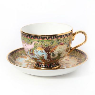 ブランベンジャロン工房 ティーカップ＆ソーサー タイエレファント