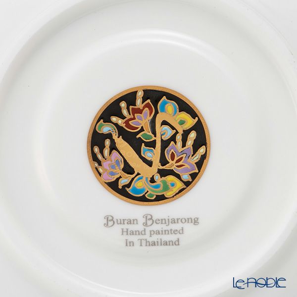 ブランベンジャロン工房 ジントン／ブラック ティーカップ＆ソーサー